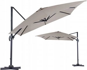 Carruzzo L43D PARASOL OGRODOWY REGULOWANY ROMA 3M 8