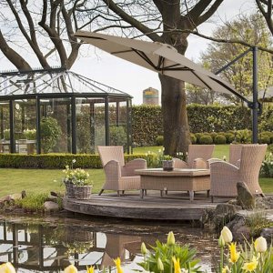 Carruzzo L43D PARASOL OGRODOWY REGULOWANY ROMA 3M 10