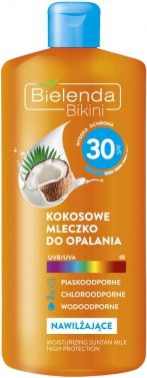 Bielenda Bielenda Bikini SPF30 (W) mleczko kokosowego do opalania 200ml 1