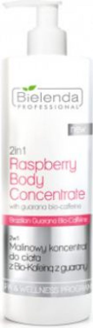 Bielenda Professional 2in1 Raspberry With Guarana Bio-Coffeine koncentrat do ciała 450ml 1