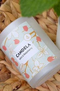 Candela Mint & Raspberry 360ml 1