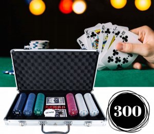 Gotel B10F ZESTAW DO POKERA 300 SZT. WALIZKA 12