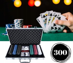 Gotel B10F ZESTAW DO POKERA 300 SZT. WALIZKA 6