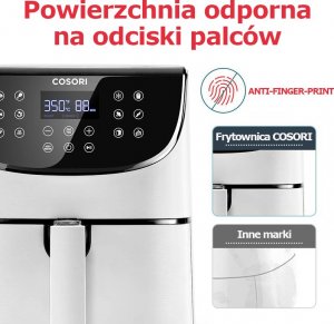 Frytkownica beztłuszczowa Cosori Premium CP158-AF-RXW 16