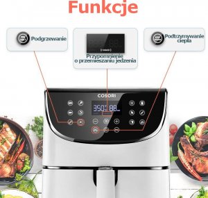 Frytkownica beztłuszczowa Cosori Premium CP158-AF-RXW 5