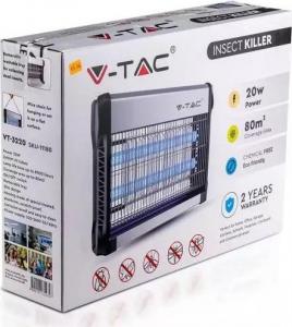 V-TAC Lampa owadobójcza VT-3220 2*10W INSECT KILLER 11180 3