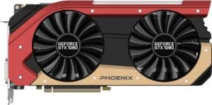 Karta graficzna Gainward GeForce GTX1080 Phoenix 8GB GDDR5X (256 Bit) DVI, HDMI, 3xDP, BOX (4260183363651) 2