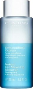 Clarins Instant Eye Make Up Remover Dwufazowy płyn do demakijażu oczu 125ml 1