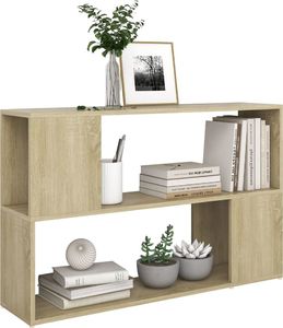 vidaXL Regał na książki, dąb sonoma, 100x24x63 cm, płyta wiórowa 3