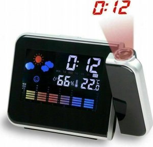 Stacja pogodowa R18 MINI STACJA POGODY + ZEGAR PROJEKTOR 15