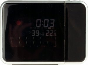 Stacja pogodowa R18 MINI STACJA POGODY + ZEGAR PROJEKTOR 17