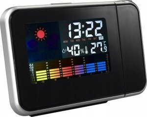 Stacja pogodowa R18 MINI STACJA POGODY + ZEGAR PROJEKTOR 2