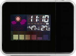 Stacja pogodowa R18 MINI STACJA POGODY + ZEGAR PROJEKTOR 7