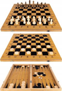 B10A1 3W1 GRA SZACHY WARCABY BACKGAMMON 6