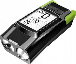 L8L LAMPKA LICZNIK ROWEROWY KLAKSON 3W1 3