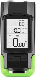 L8L LAMPKA LICZNIK ROWEROWY KLAKSON 3W1 4