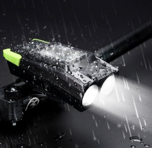 L8L LAMPKA LICZNIK ROWEROWY KLAKSON 3W1 5