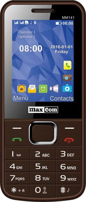 Telefon komórkowy Maxcom MM 141 Brązowy (DualSIM) 1