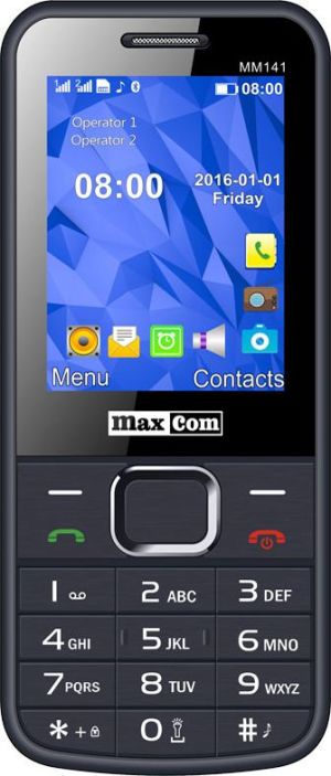 Telefon komórkowy Maxcom MM 141 Grafit (DualSIM) 1