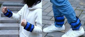 F35 OBCIĄŻNIKI NADGARSTKI KOSTKI 2x1kg 11