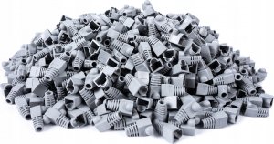 Osłonki gumowe na wtyk RJ45 1000 szt. 2