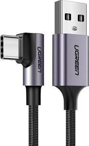 Kabel USB Ugreen USB-A - USB-C 3 m Szary (UGR1130BLK) 1
