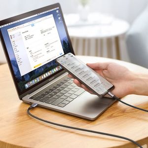 Kabel USB Ugreen USB-C - USB-C 3 m Szary (UGR1171GRY) 12