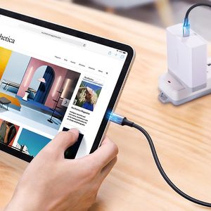 Kabel USB Ugreen USB-C - USB-C 3 m Szary (UGR1171GRY) 3