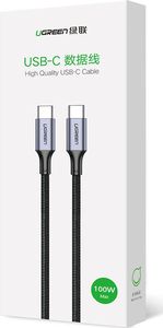 Kabel USB Ugreen USB-C - USB-C 3 m Szary (UGR1171GRY) 5