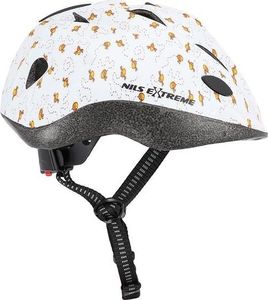 Nils Extreme MTV65 BIAŁY ROZM. S (47-55 cm) KASK DZIECIĘCY NILS EXTREME 2