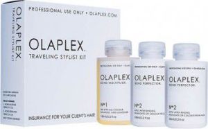 Olaplex  SET Traveling Stylist Kit kuracja regenerująca do włosów No.1 100ml + No.2 200ml 1