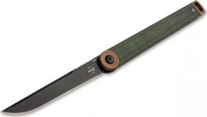 TOGO Nóż Bker Plus Kaizen Green Canvas Micarta 1