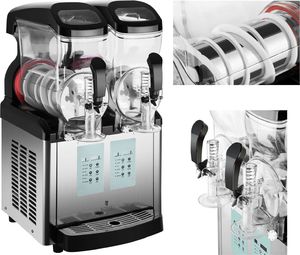 Royal Catering Granitor dyspenser urządzenie do napojów slush granity lodów podwójny 2x 6L Granitor dyspenser urządzenie do napojów slush granity lodów podwójny 2x 6L 1