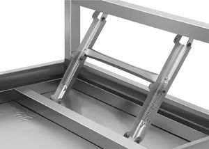 Royal Catering Stół ze stali nierdzewnej 120 x 60 cm (1011085) 5