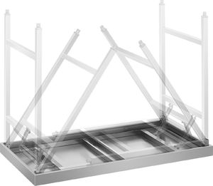 Royal Catering Stół ze stali nierdzewnej 120 x 60 cm (1011085) 7