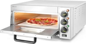 Hendi Piec do pizzy jednokomorowy na 1 dużą pizzę 2000 W 230 V - Hendi 220290 Piec do pizzy jednokomorowy na 1 dużą pizzę 2000 W 230 V - Hendi 220290 3