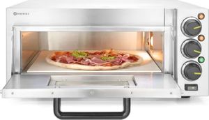 Hendi Piec do pizzy jednokomorowy na 1 dużą pizzę 2000 W 230 V - Hendi 220290 Piec do pizzy jednokomorowy na 1 dużą pizzę 2000 W 230 V - Hendi 220290 4