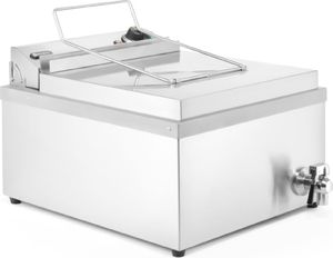 Hendi Smażalnik frytownica maszyna do smażenia pączków ryb z półką 12 l 3500 W - Hendi 205914 Smażalnik frytownica maszyna do smażenia pączków ryb z półką 12 l 3500 W - Hendi 205914 5