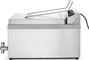 Hendi Smażalnik frytownica maszyna do smażenia pączków ryb z półką 12 l 3500 W - Hendi 205914 Smażalnik frytownica maszyna do smażenia pączków ryb z półką 12 l 3500 W - Hendi 205914 8