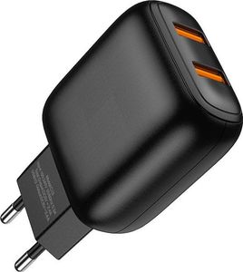 Ładowarka C33 2x USB-A 2.4 A (6973771107237) 3