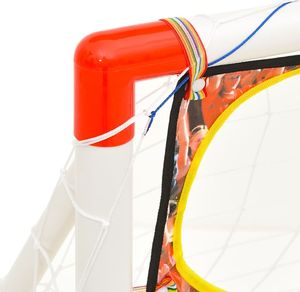 vidaXL Bramka do treningu piłkarskiego, 120x51x77,5 cm 7