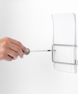 Brabantia Uchwyt na papier zapasowy przyssawka Biały (414565) 5