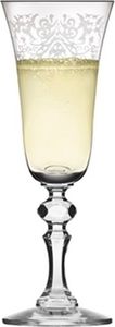 Krosno Kieliszki do szampana zdobione Krosno 150 ml 6 szt 1