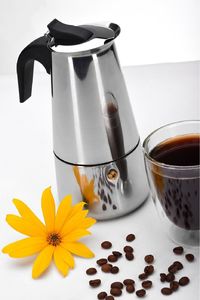 Kawiarka Tadar Kawiarka stalowa Tadar Moderno na 2 filiżanki 3