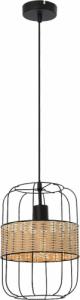 Lampa wisząca Rabalux Industrialna lampa sufitowa LED Ready czarna Rabalux Indiana 5283 1