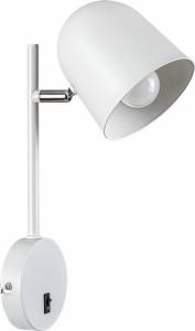 Kinkiet Rabalux Lampa ścienna LED Ready do sypialni biały Rabalux Egon 5243 1