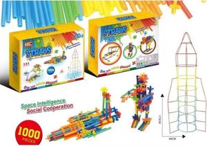 Słomki Konstrukcyjne, Klocki Edukacyjne, Patyczki 1000 Elementów 2