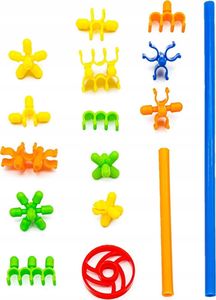 Słomki Konstrukcyjne, Klocki Edukacyjne, Patyczki 1000 Elementów 6