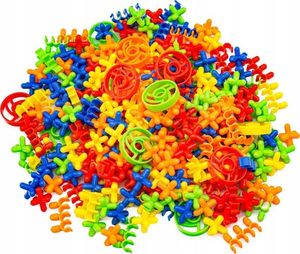 Słomki Konstrukcyjne, Klocki Edukacyjne, Patyczki 1000 Elementów 8