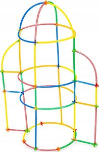 Słomki Konstrukcyjne, Klocki Edukacyjne, Patyczki 1000el. Świecące W Ciemności 3